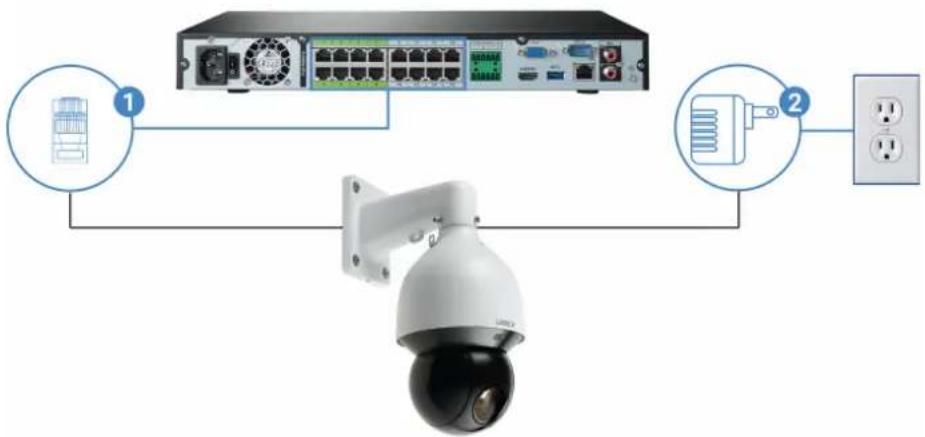 Lorex N883A63B - Pour connecter des cameras PTZ : - 1