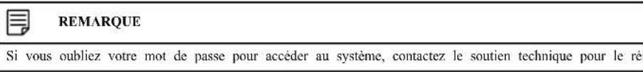 Lorex N844A81 - Gestion des mots de passe et des utilisateurs - 1