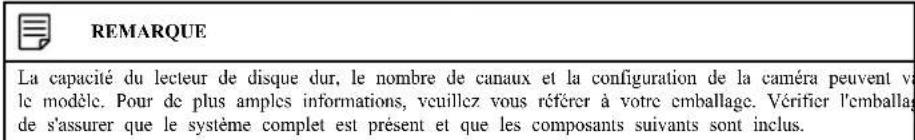 Lorex N844A81 - Contenu de l'emballage2 - 2
