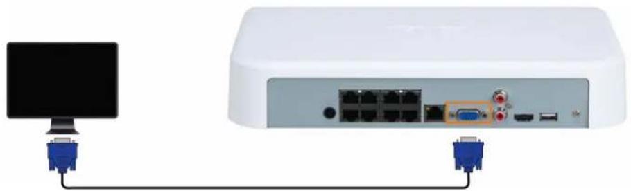 Lorex N844A81 - ÉTAPE 4 : Connexion d'un moniteur - 2