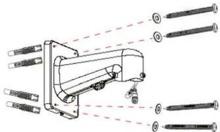 Lorex LNZ45P25 - Pour installer laamera au mur : - 2