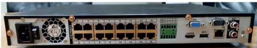 Lorex N881A63B - Pour installer un nouveau disque dur : - 2