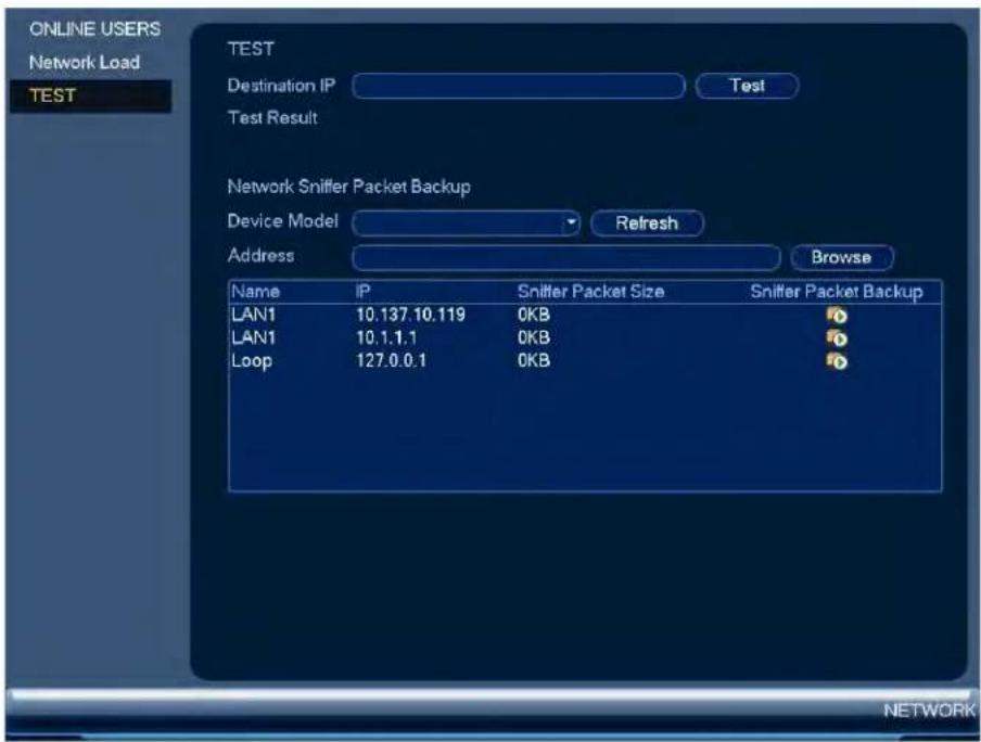 Lorex N881A63B - Test reseau - 1