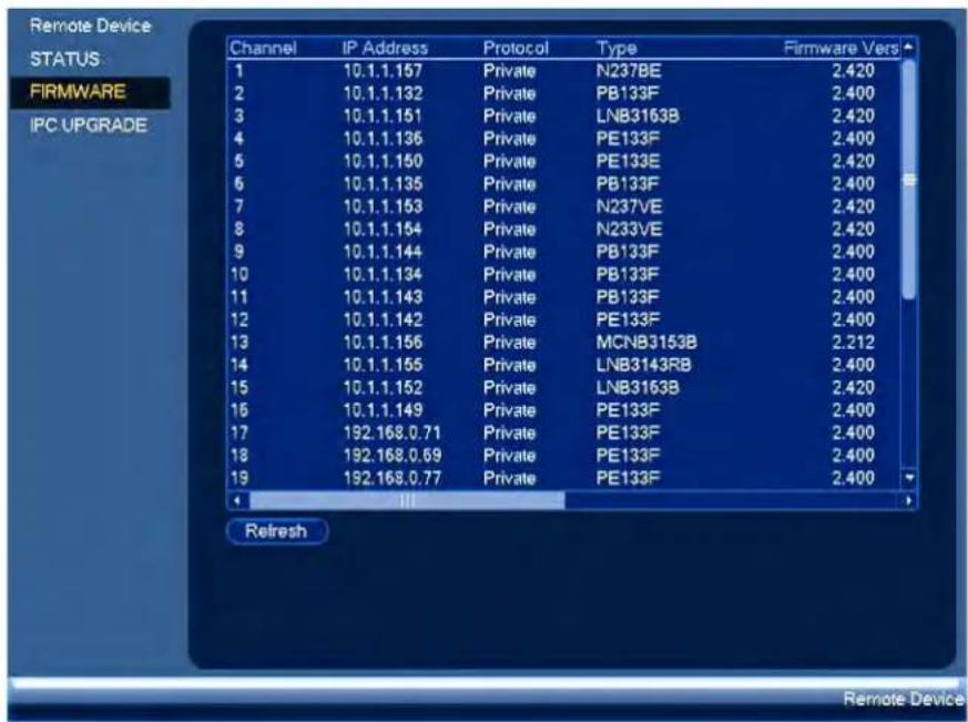 Lorex N881A63B - Pour visionner les versions de micrologiciel de laamera : - 1