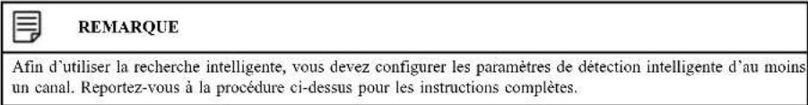 Lorex N841A82 - Rechercher des événements de détection de personnes et de véhicules (recherche intelligente) - 1