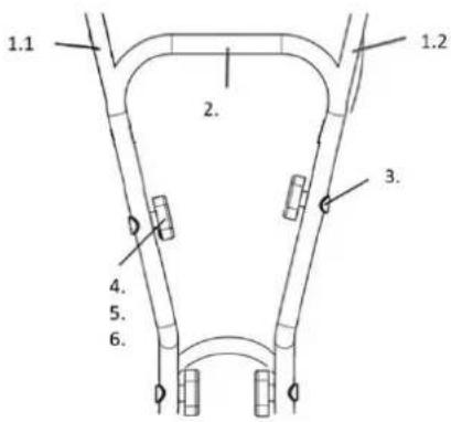 Fuxtec FX-AF152 - Montering av handtag - 2
