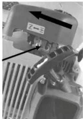 Fuxtec FX-AF152 - Arranque do motor - 1