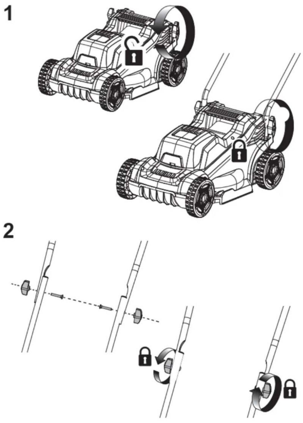 Fuxtec FX-E1RM20ECO - Illustratie: grasmaaier - 5