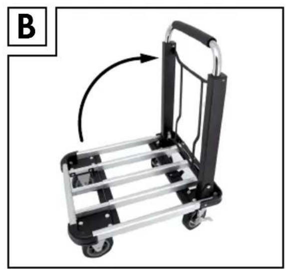 PARKSIDE HG04872 - CHARIOT DE TRANSPORT EN ALUMINIUM - 2