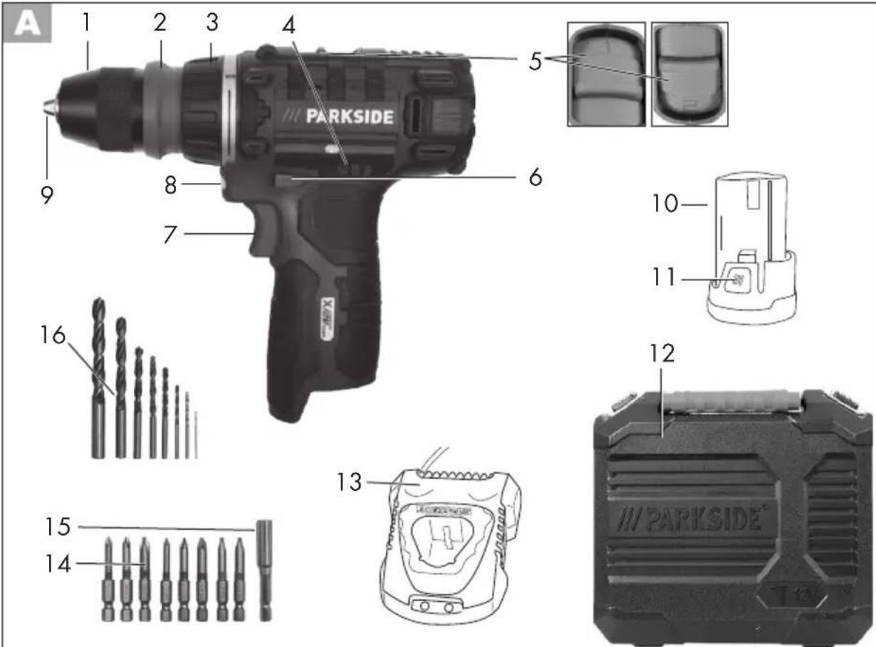 PARKSIDE PBSA 12 E4 - SI - 1