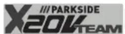 PARKSIDE PLSBA 40-Li A1 - Piktogramy i symbole Symbole na ładowarce - 1