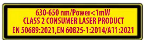 PARKSIDE PTI 380 C2 - Ohrožení laserovým zářením - 2