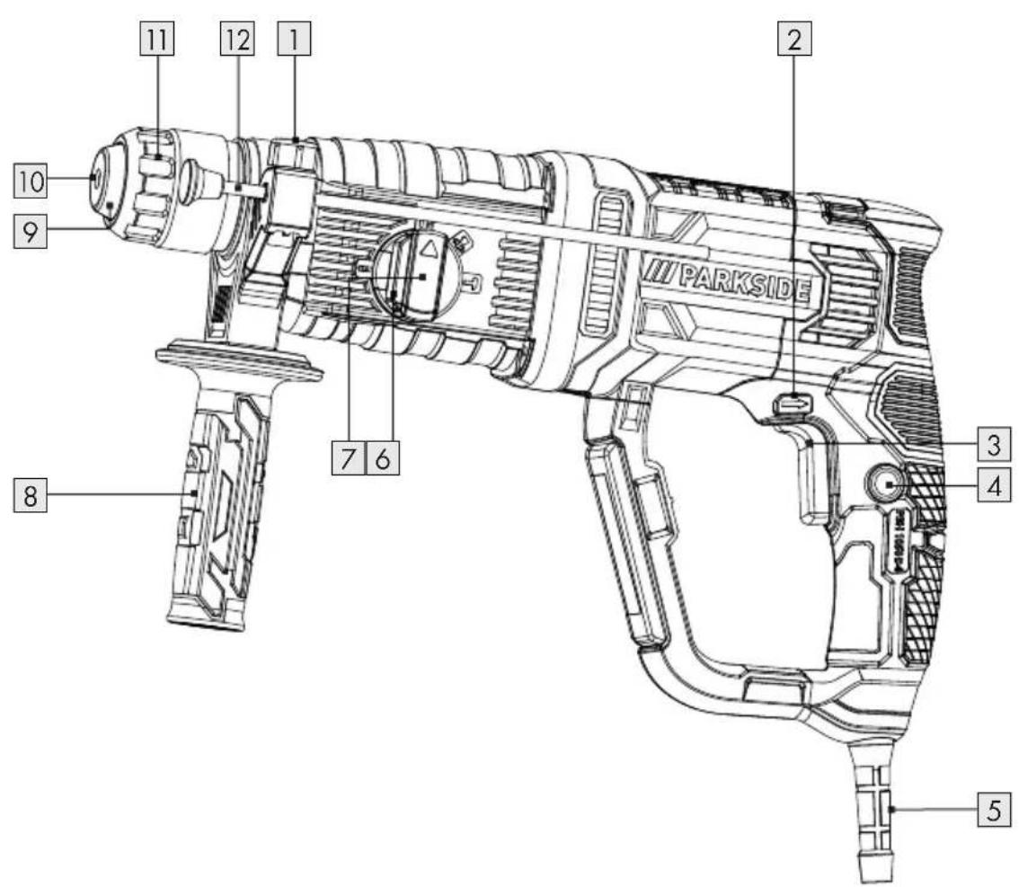 PARKSIDE PBH 1050 D4 - 1