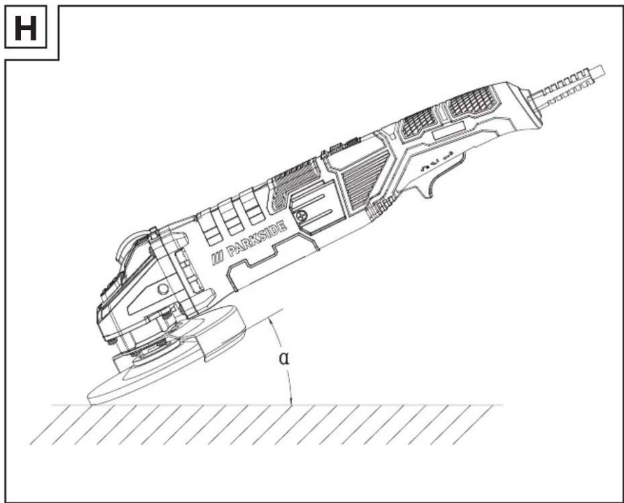 PARKSIDE PWS 125 I8 - MEULEUSE D'ANGLE - 1