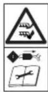 PARKSIDE PLV 1800 A1 - Symbols on the implement - 7