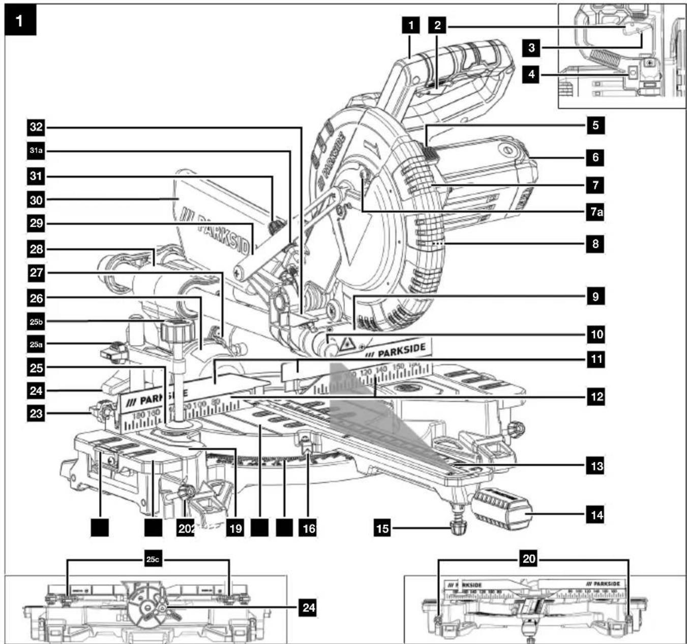PARKSIDE PZKS 2000 C3 - IT MT CH - 1