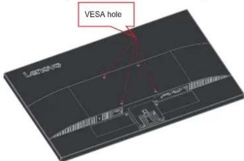 LENOVO L24-4e - Installation murale (optionnel) - 3