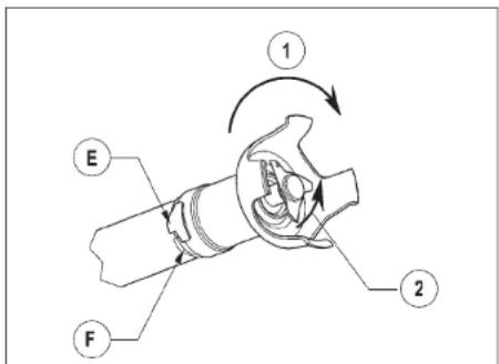 Robot Coupe CMP 250 V.V. - - Attaching the bell to the tube - 1