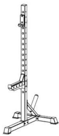 TUNTURI Squat Stand SS60 - D-1 - 13