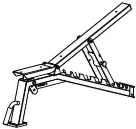 TUNTURI Utility Bench UB70 - B - 4