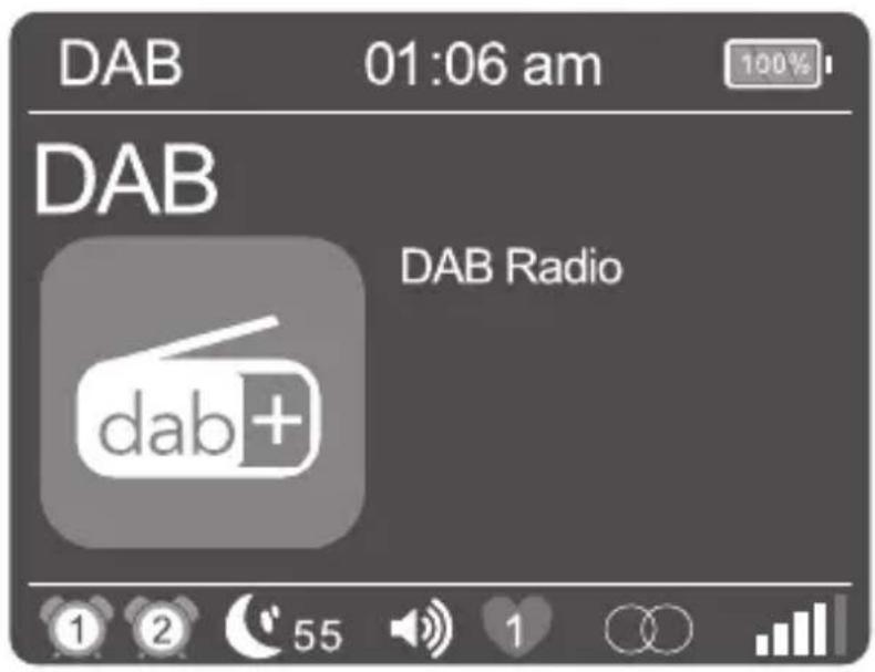 KENWOOD CR-M33DAB - Information on LCD display - 1