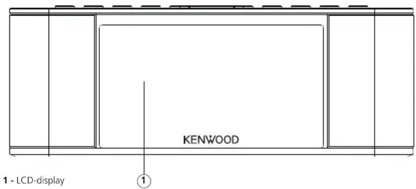 KENWOOD CR-ST40DAB - Vooraanzicht - 1