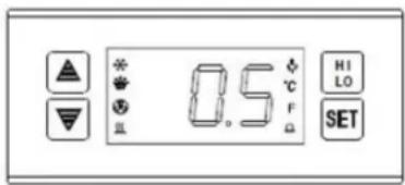Accucold ABOD6 - Adjusting the Operating Temperature - 1