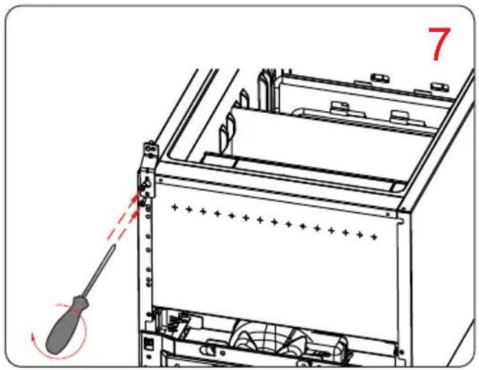 Summit CM42PL - Instructions for Reversing the Door Swing - 7