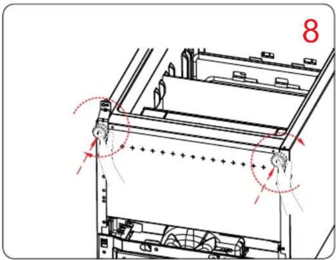 Summit CM42PL - Instructions for Reversing the Door Swing - 9