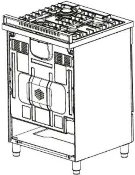 Orima OR-649-XE - \* Installation De L'adaptateur De Pieds - 4