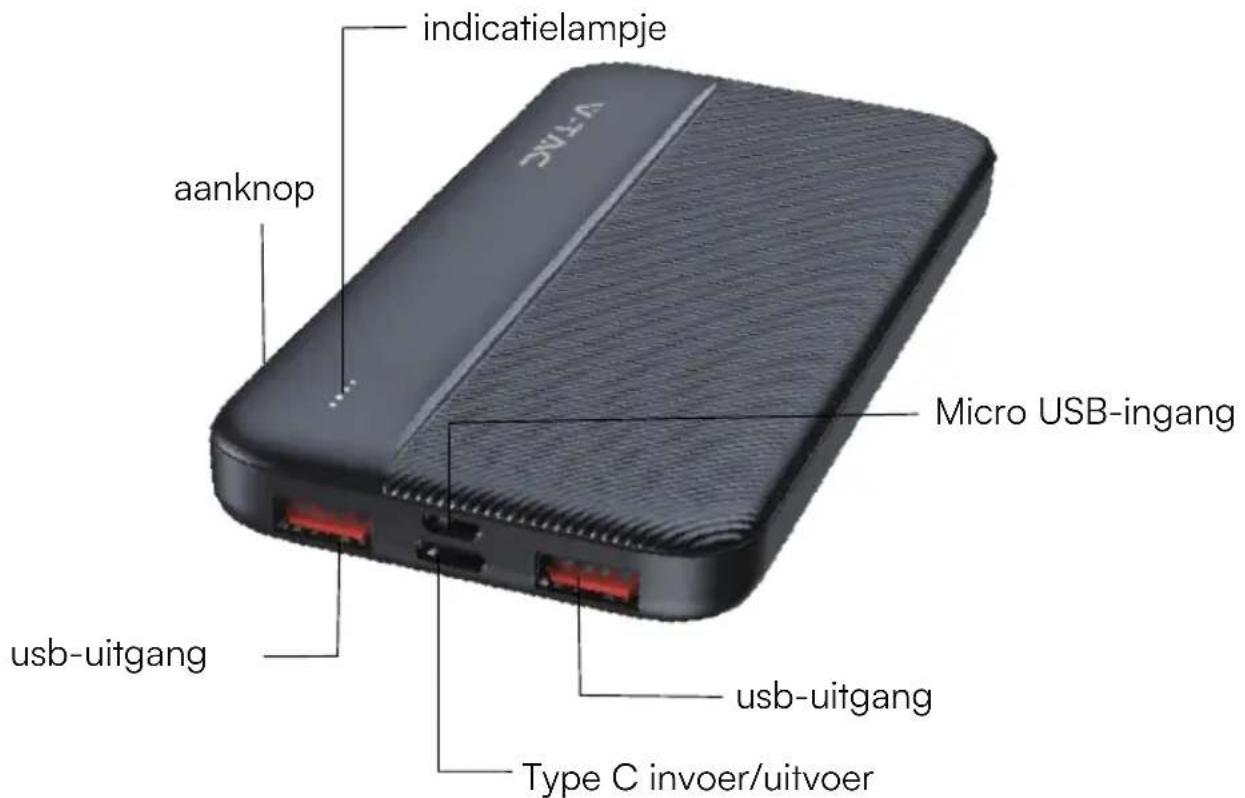 V-TAC VT-10000 - POWERBANK FUNCTIE - 1