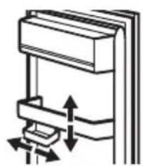 ELECTROLUX LNS3LE18S - Slik plasserer du hyllene - 1