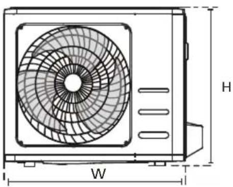 BEKO BEEPGH 095 - Installazione dell'unità esterna - 2