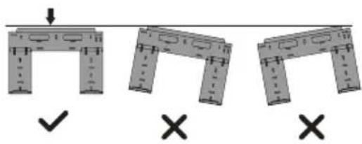 BEKO BEEPGH 095 - Dimensões da placa de montagem - 1
