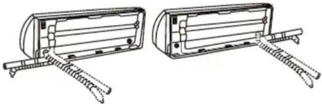 BEKO BEEPGH 095 - Note on piping angle: - 1