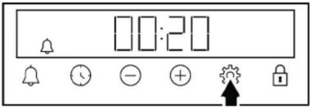 BEKO BBIMM13300XMPSE - Setting the alarm - 3