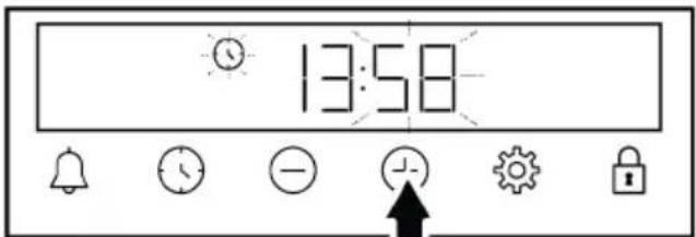 BEKO BBIMM13300XMPSE - Réglage de l'heure pour la première fois - 4