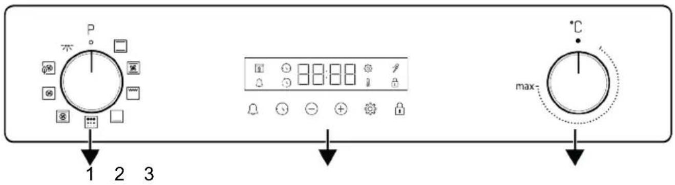 BEKO BBIMM13300XMPSE - Control Panel - 1