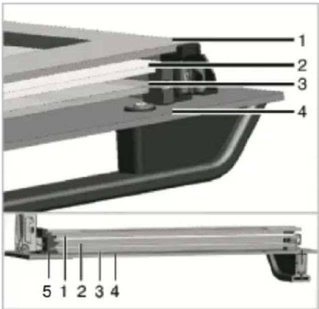 BEKO BBIMM13300XMPSE - Retrait de la vitre intérieure de la porte du four - 2