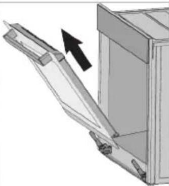BEKO BBIMM13300XMPSE - Removing the oven door - 8