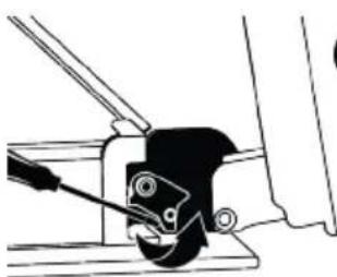 BEKO FBM6320SXDL - Removing the oven door - 5
