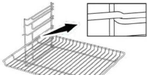 BEKO FBM6320SXDL - On models with wire shelves : - 1