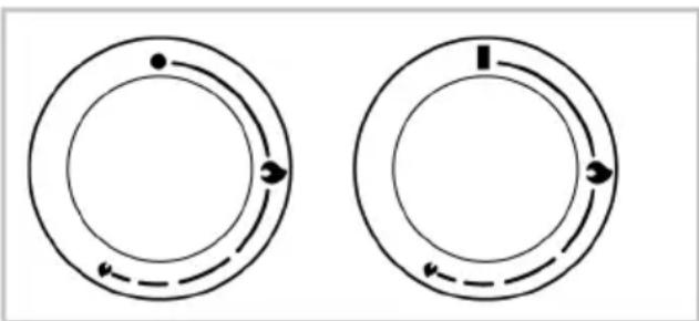 BEKO FBM6320SXDL - Hob control knob - 1