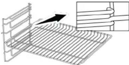 BEKO FBM6320SXDL - On models with wire shelves : - 1
