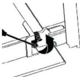 BEKO FBM6320SXDL - Removing the oven door - 1