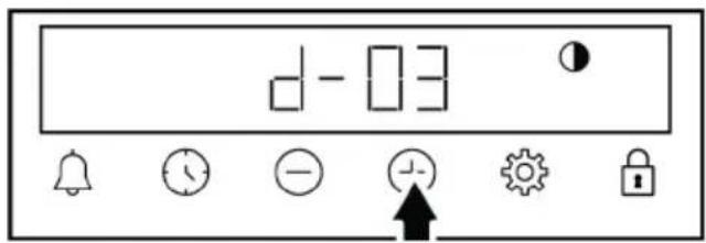 BEKO FBM6320SXDL - Setting the display brightness - 2