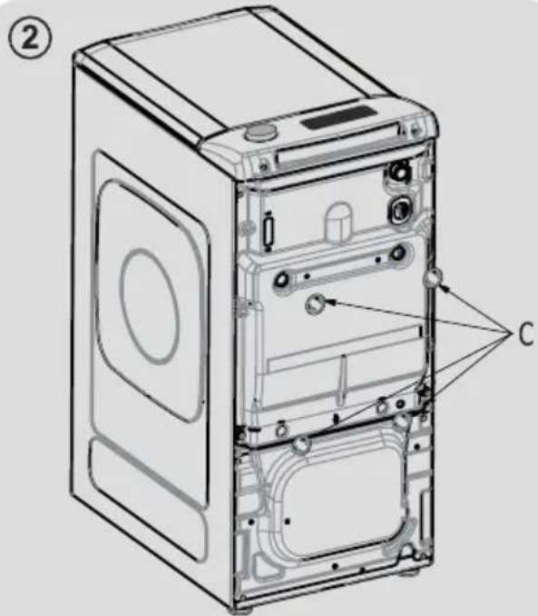 CANDY CSTG 282DVE/1-88 - INSTALLATION - 2