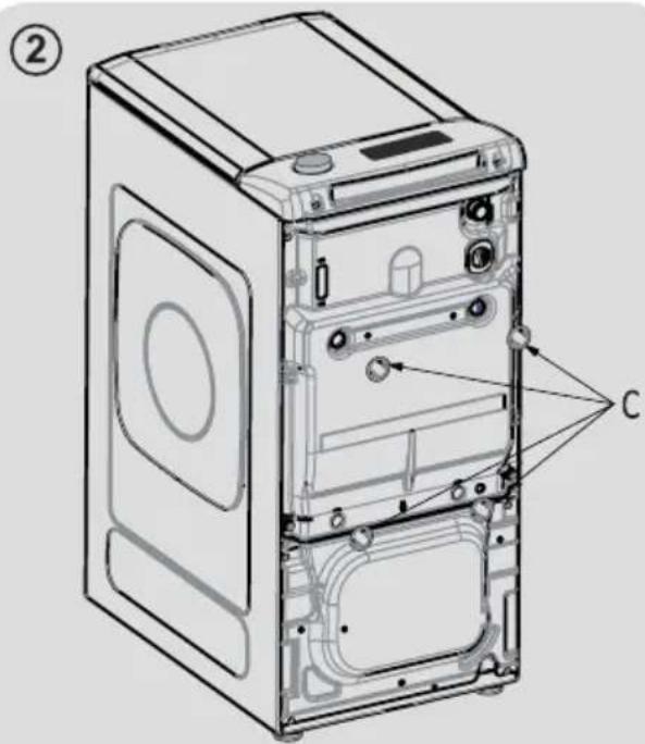 CANDY CSTG 282DVE/1-88 - INSTALLATION - 2