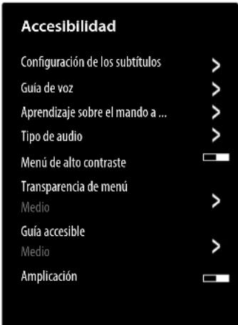 MEDION LIFE X8432501 (MD 843300) - Menú Accesibilidad - 1