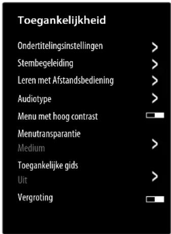 MEDION LIFE X8432501 (MD 843300) - Menu Toegankelijkheid - 1